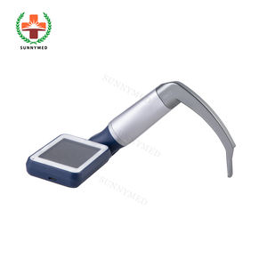 Laryngoscope vidéo d'anesthésie réutilisable jetable lame vétérinaire laryngoscope vidéo médical sans fil à 70 degrés - Product Image 2