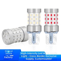 Feu de position latéral LED CANBUS T10 W5W 194 168 2016 42SMD 12-24V 360° °   Ampoule de voiture 8 couleurs : blanc, rouge, bleu, jaune, vert