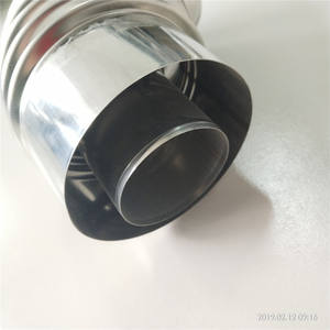 Coude de chaudière à gaz 60 mm 75 mm 80 mm Coude de <span class=keywords><strong>cheminée</strong></span> en acier inoxydable pour cuisinière à gaz Chauffage à gaz - Product Image 2