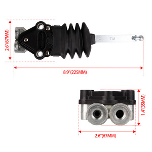 Cab Airbag Height <b>Control</b> Valve 4640070110 For Mb Daf Trucks 3/8 In Port Size Zinc Alloy Material - Product Image 3