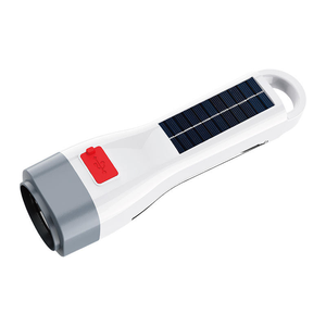 ไฟฉายฉุกเฉินพลังงานสูงแบบขายส่ง ไฟฉายพกพาแบบชาร์จไฟได้ พลังงานแสงอาทิตย์ พร้อมไฟด้านข้าง - Product Image 4