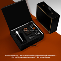 Vente en gros d'écouteurs haut-parleur de banque d'alimentation de tasse exclusive de bureau unique Briquet Entreprise professionnelle innovante Idées de cadeaux d'entreprise