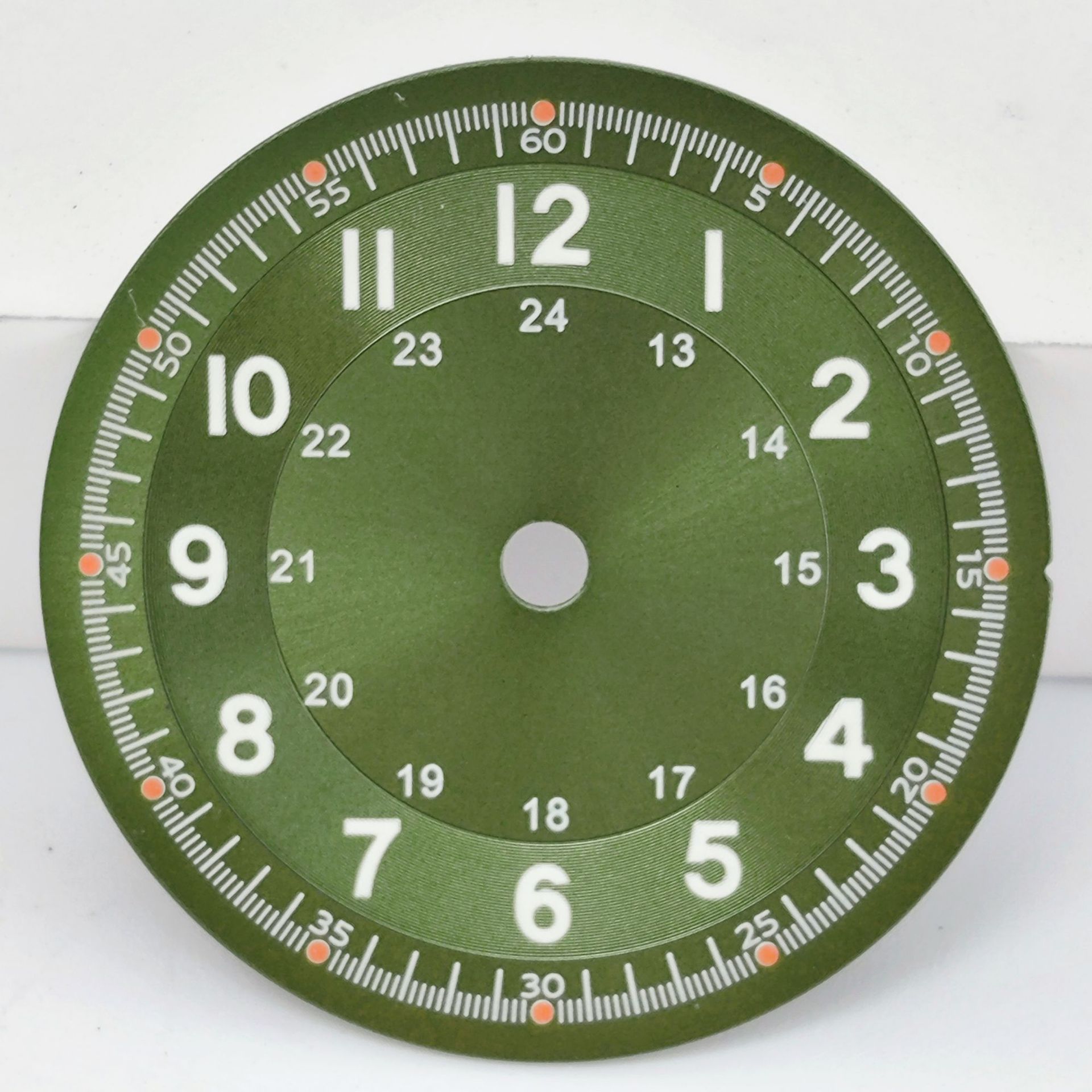 Vert avec du blanc
