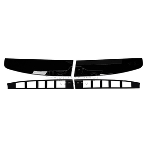 <span class=keywords><strong>Accessori</strong></span> Auto Tuning ABS in fibra di carbonio Look portellone posteriore doppio fienile posteriore sul tetto Spoiler per guado Transit <span class=keywords><strong>Custom</strong></span> 2012 + - Product Image 2
