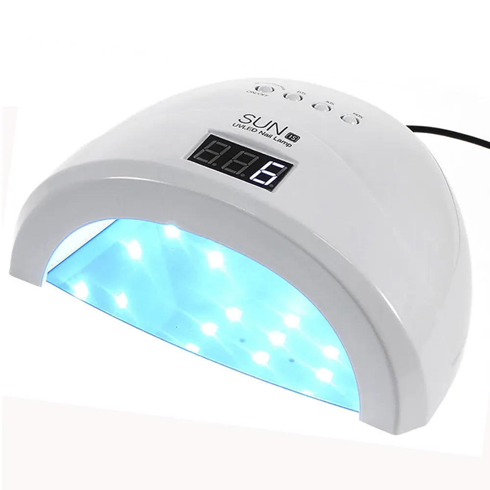 Factory new product 48w uv led lamp SUN 1s nail lamp for gel polish nail dryer
