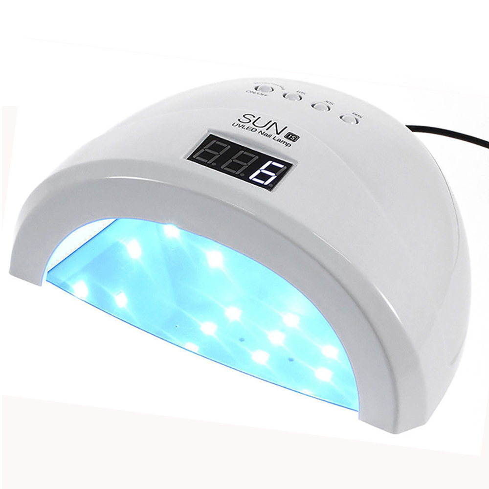 Factory new product 48w uv led lamp SUN 1s nail lamp for gel polish nail dryer