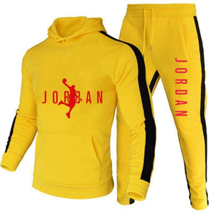 Bộ áo hoodie nam chất liệu sợi polyester cao cấp mùa đông 2025, thiết kế thời trang hai mảnh liền thân - Product Image 6