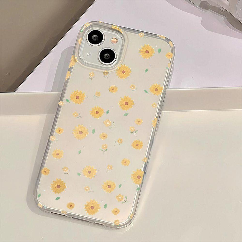 Full-screen Daisies - Frosted Transparent