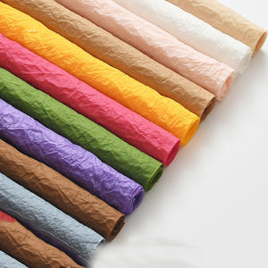 Papier d'emballage épais de style coré<span class=keywords><strong>en</strong></span>, facile à façonner, papier froissé, moulable, couche intérieure de bouquet, fournitures artisanales <span class=keywords><strong>en</strong></span> vrac pour fleuristes - Product Image 5