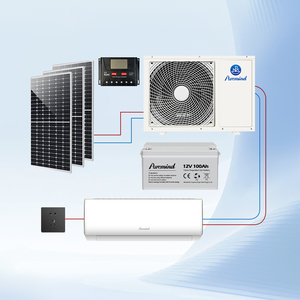 เครื่องปรับอากาศพลังงานแสงอาทิตย์ระบบไฮบริด9000BTU พรีเมี่ยมระบบควบคุมอัจฉริยะพร้อมแอปพลิเคชั่นเกี่ยวกับสถิติพลังงานเพื่อ100% พื้นที่อยู่อาศัยที่ยั่งยืน - Product Image 1