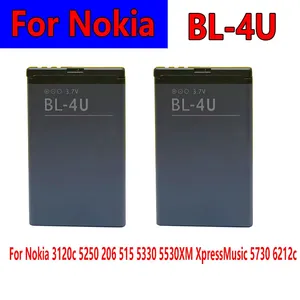 Batería BL-4U para Nokia E66 E75 5730XM 5530XM 5250 1000mah XM 6212c 300/301/305/308/310/311/500/501/515 - Product Image 2