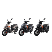 Moto électrique puissante de 2000 W pour adultes, 2 roues, 65 km/h, pour les trajets quotidiens, avec batterie au lithium-fer