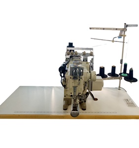 Machine à coudre industrielle à entraînement direct, point plat, point interlock, prix abordable, machine à point de recouvrement RN-1507D - Product Image 2