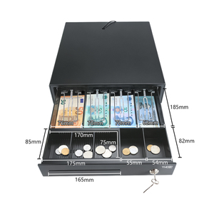 Tiroir d'argent de <span class=keywords><strong>caisse</strong></span> <span class=keywords><strong>enregistreuse</strong></span> POS 4 Bill 5 pièces de haute qualité, idéal pour une utilisation dans les supermarchés et les restaurants - Product Image 5