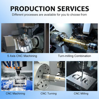Fabricant chinois 5 axes CNC usinage précis prototypage rapide Cnc Metal Service