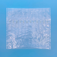 Sac de colonne d'air gonflable antichoc en Stock, enveloppe de colonne d'air, emballage en plastique, sac à bulles pour la protection de la bouteille de vin d'expédition