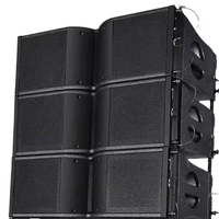 Nuevo Roland Crown Active Stereo, Sistema de Sonido Line Array de Neodimio de 10 Pulgadas, 2 Vías, Audio de Alta Resolución, Subwoofer de 18 Pulgadas con Salida de 700W/1400W