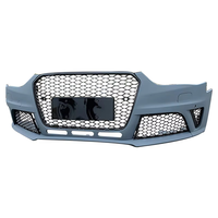 Kits de Parachoques Delanteros A4 S4 al por Mayor, Estilo RS4, con Rejilla Negra para Audi A4 S4 B8.5 2013 2014 2015 2016