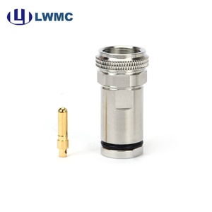 Conector <span class=keywords><strong>Coaxial</strong></span> UHF Pl259 de Impedancia Equivalente LWMC, Conector Macho UHF SO239, <span class=keywords><strong>Cable</strong></span> M&P-ULTRAFLEX7 para <span class=keywords><strong>Componentes</strong></span> de Microondas - Product Image 2