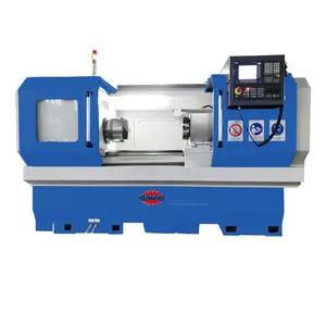 Máquina de torno CNC con o sin marco CNC, CK6150 CK6166 CK6180 x 750/1000/1500/2000/3000mm + taladro 80/105mm, torno SP2119