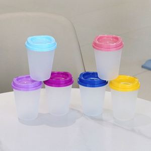 Vasos Portátiles de PP de 12 oz, Mate, para Cumpleaños, Bodas, Piscina, Fiestas, Café, Leche, Té, Bebidas Frías - Product Image 2