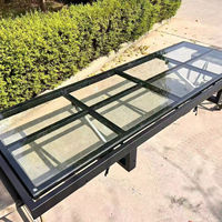 Porte escamotable dissimulée dans le sous-sol, panneau de couverture d'escalier électrique automatique invisible, porte d'accès secret pour local de rangement