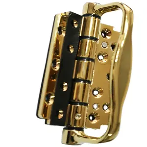 China accessories ISO9001 OEM German folding door gold locking stainless steel hinge for door and cabinet