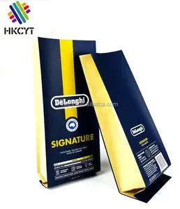 Doypack — sacs en plastique avec fixation en étain, sacs en papier Kraft marron, 250 grammes/500 grammes, sac à café - Product Image 1