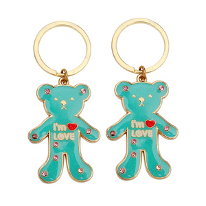 Porte-clés de voiture 3D personnalisé Porte-clés en métal Anime Porte-clés émail avec logo personnalisé Vente en gros - Product Image 6