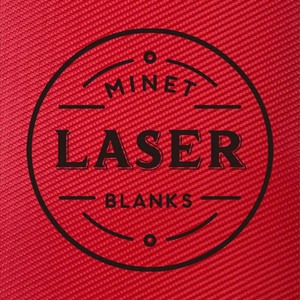 Chất lượng cao 12x24 inch #43 sợi carbon màu đỏ/đen cao cấp giả da trống tấm da laserable với chất kết dính - Product Image 1