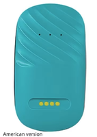 Traceur GPS pour chien et chat Heartpaws en plastique étanche avec suivi en temps réel AGPS/GSM 4G