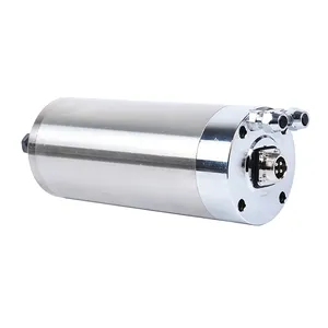 Kleine Spindel GDZ62-1.2 Dia62mm 1.2kw 60000Rpm Watergekoelde Spindel Motor Voor Cnc Router Machine