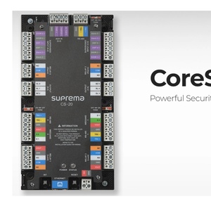 Contrôleur d'accès Suprema CoreStation 20 portes avec borne de présence - Product Image 2