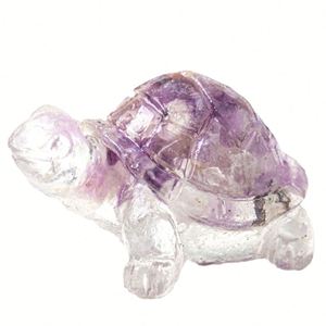 Colorful <b>Crystal</b> Resin Turtle Figurine - Decorative Ornament for Home & Office - Product Image 5