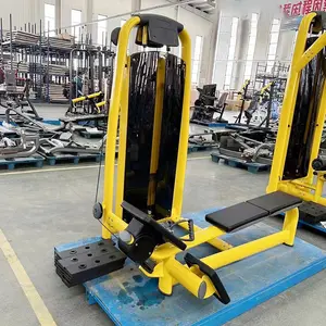 Spor ve egzersiz için ticari spor salonu Fitness aleti çelik pim yüklü oturmalı düşük sıralı egzersiz ekipmanları