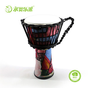 Vente en gros de nouveaux instruments de musique pour enfants de 8 "/ 10"/12 "<span class=keywords><strong>petit</strong></span> tambour Djembe - Product Image 3