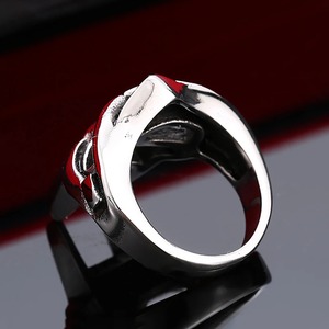Anillo de acero inoxidable para hombre yunnique, diseño de esqueleto, joyería de moda, regalo, tallas 7 8 9 10 11 12 13 - Product Image 3