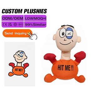 Grappig ontwerp, aanpasbaar, hoge kwaliteit, superzacht pluche speelgoed met PP katoenen vulling, geborduurde details, aangepaste maten - Fabrikant - Product Image 1