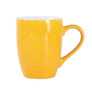 Yellow <b>Ceramic</b> <b>Mugs</b> Set Of 50 Solid Color Coffee <b>Mug</b> For Giveaways HB008 - Product Image 5