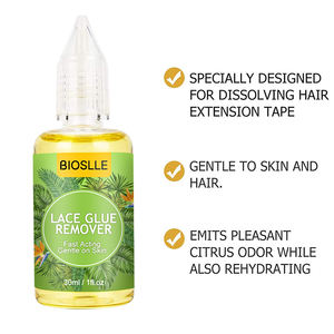 Outil de retrait d'adhésif de liaison de perruque de dissolvant de colle de dentelle d'application facile de marque privée pour postiches toupets et extensions - Product Image 2