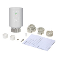 Valve de radiateur thermostatique intelligente Zigbee, chauffage de chambre, écran tactile, passerelle Tuya ZigBee