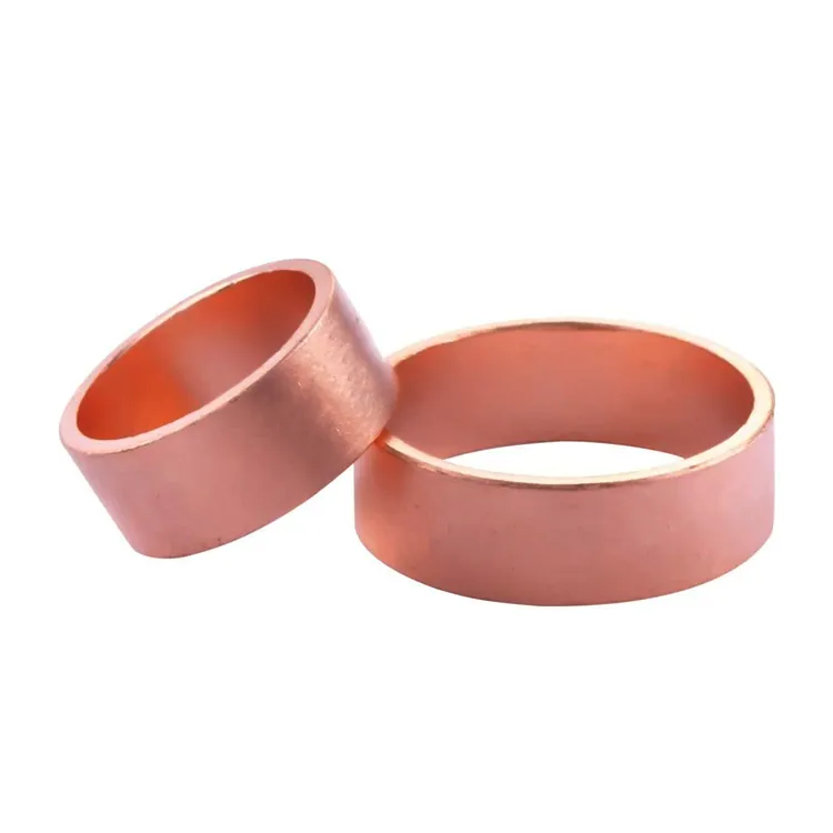 Rings OLDE Copper Crimp Ring 1/2" 3/4" For Pex Pip Fittings Copper Rings