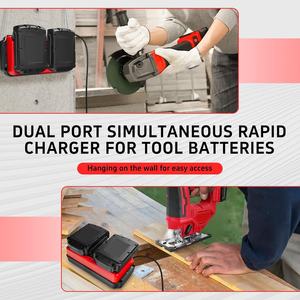 Pengisi Daya Baterai Mini Dual Ports Baru untuk Mil Waukes 18V Kompatibel dengan Pengisi Daya Cepat <span class=keywords><strong>M</strong></span> 18S untuk Pengisian Daya yang Efisien - Product Image 6