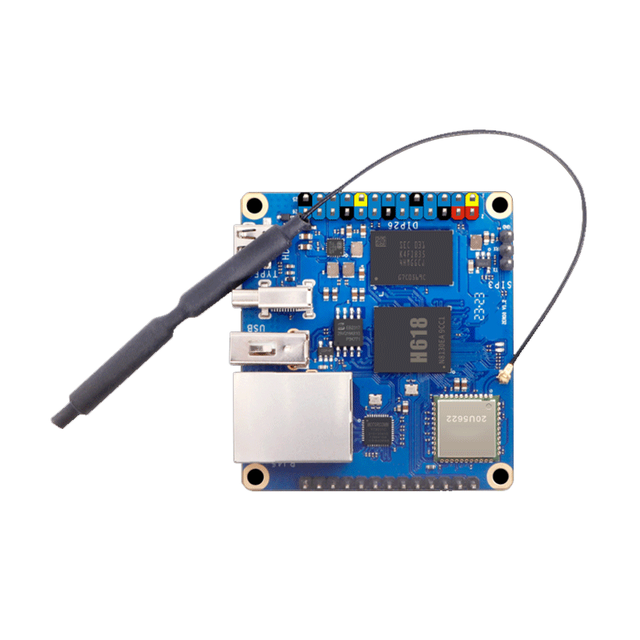 Orange Pi Zero3 1G/1.5GB/2G/4G RAM Allwinner H618 64-bit WiFi5+BT 5.0 ZGigabit LAN Port Mini PC Single Board Computer
