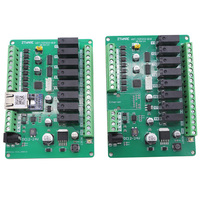Carte de contrôle de relais à port série 8 canaux, module d'acquisition de commutation, RS485 Modbus RTU WST-RS485IO-818 PC+PCB