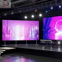 Sinema konserleri etkinlikleri için HD 4K tam renkli P3.9 P4.81 dış mekan için kiralık LED ekran ekran