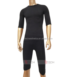 Ems下着ブラックMiha BodytecスーツフルボディEmsトレーニングスーツ電気筋肉刺激フィットネスマシン用 - Product Image 6