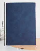 Un Cuaderno Clásico Más Vendido, con Cubierta de Cuero PU y Diseño de Cierre Suave, con la Opción de Personalizar el Logotipo.