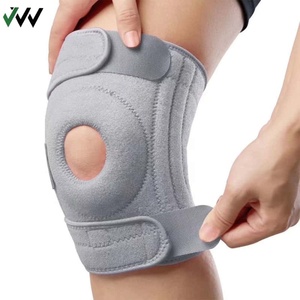 Soporte de Rodilla Ajustable y Cómodo con Compresión, Transpirable, Protección Profesional, Tela <span class=keywords><strong>OK</strong></span>, Logotipo Personalizado - Product Image 4