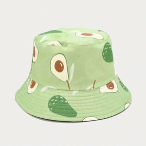 Wholesale New Unisex Bucket Hat Fruits Printed Spring Summer Outdoor Casual Fashion <b>Sun</b> <b>Shade</b> for Travel Cycling Fishing - Product Image 6